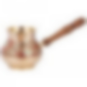 Турка 600 мл. латунь. цветная эмаль 