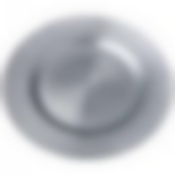 Тарелка Miracle silver shiny 28см без упаковки 