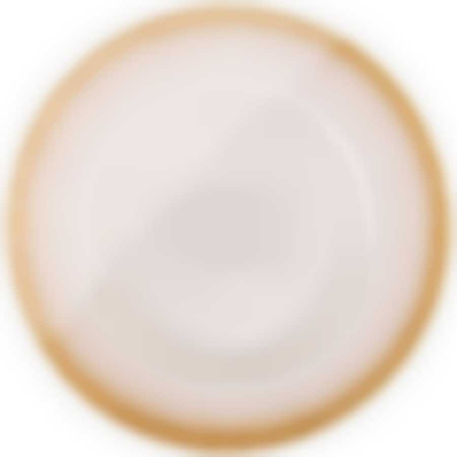 Тарелка Glamour gold 28см