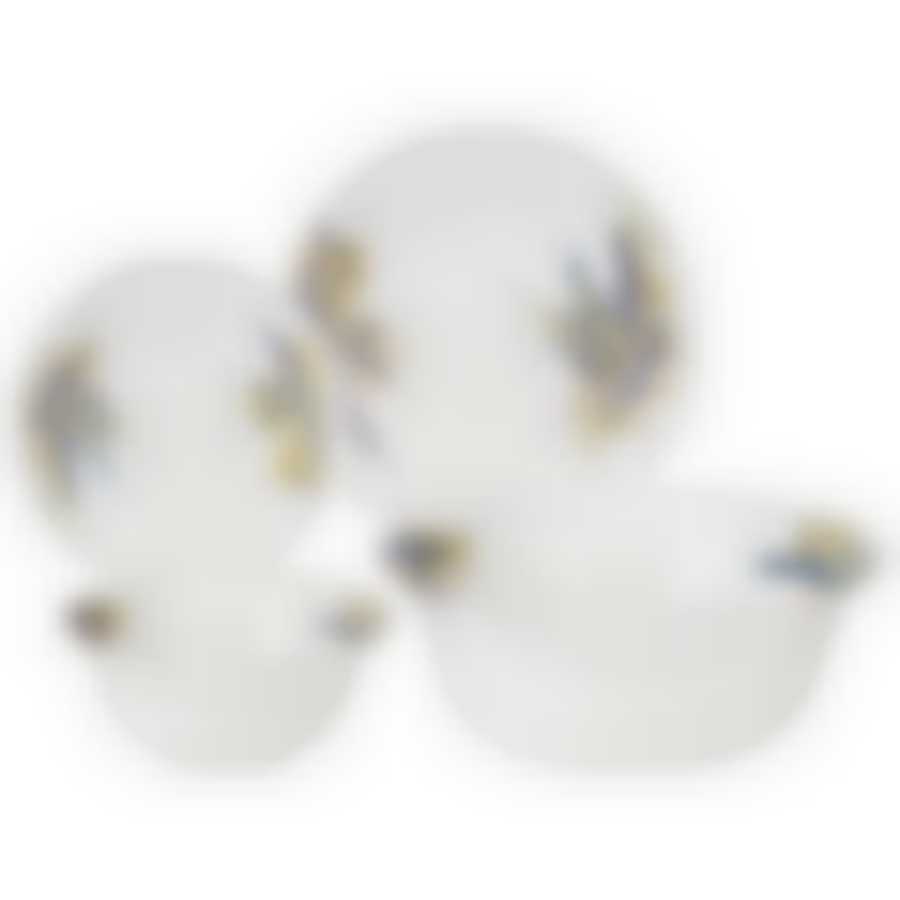 Набор столовый agness lavender field 19пр: 25см/20см/15см/23см