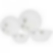 Набор столовый agness dandelion 19пр: 24см/21,5см/15см /19см