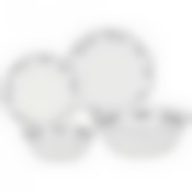 Набор столовый agness bon appetit 19пр: 24см/21,5см/15см/19см