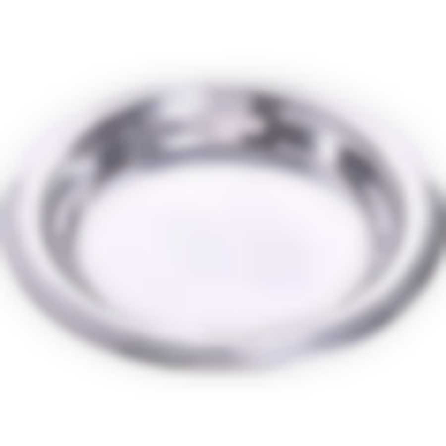 Поднос глубокий 45 см кругл. нерж. МВ