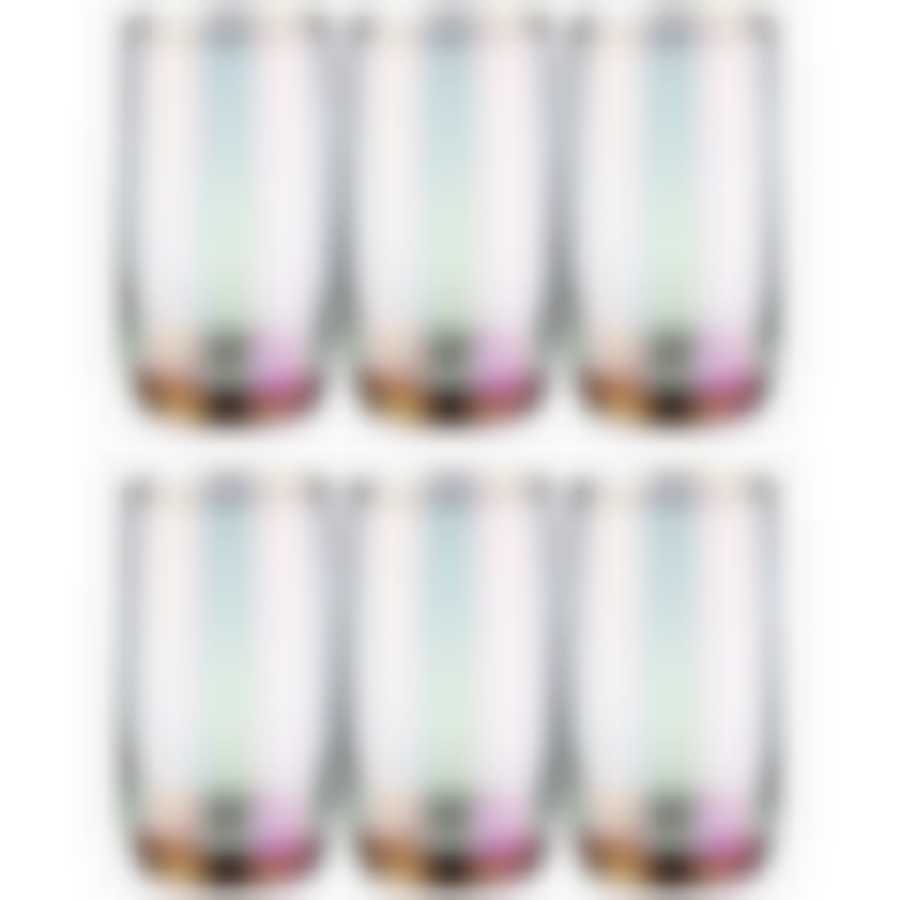 Набор стаканов из 6 шт Лиловая дымка 330 мл