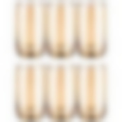 Набор стаканов из 6 шт Гречишный мед 330 мл