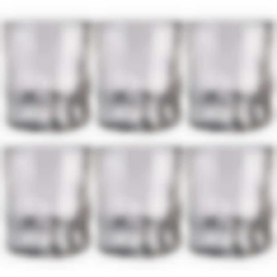 Набор стаканов из 6 шт Графит 300 мл