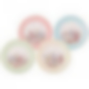 Набор тарелок закусочных lefard Дворцовый парк 4 шт. 20,5 см микс 