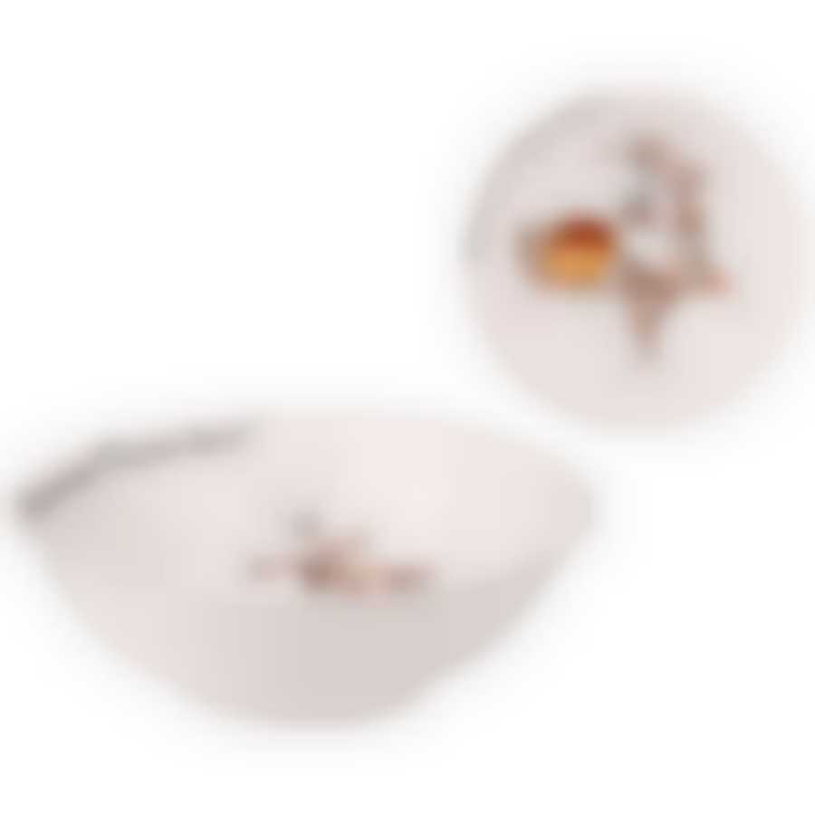 Салатник - тарелка суповая lefard Счастье есть 15см 