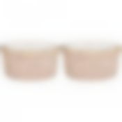 Набор из 2 розеток bronco Nature 8*4 см 120 мл бежевый 