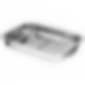 Противень agness, нерж сталь, с решеткой, 31x22x5 см