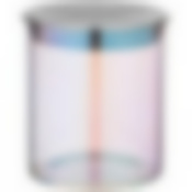 Емкость для сыпучих продуктов agness Rainbow 650 мл d=9.5 cm h=11 cm цвет:радужный