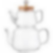 Набор чайников agness Kristall 630/1500 мл цвет:прозрачный