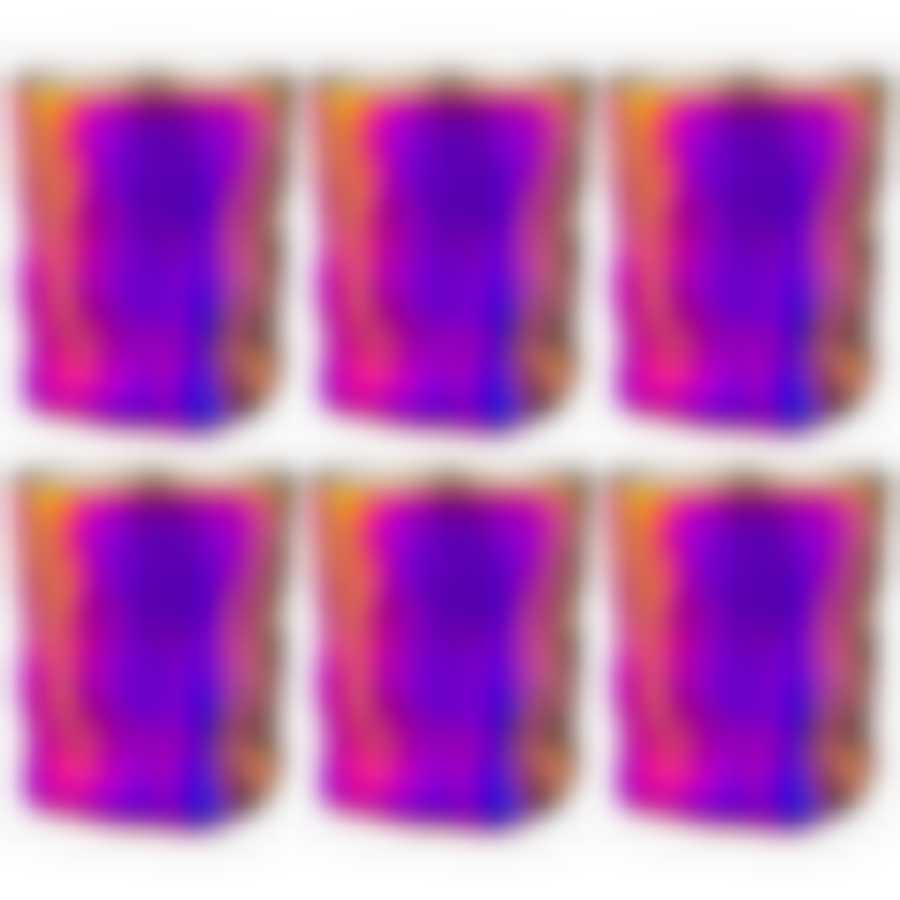 Набор стаканов из 6 шт Королевская фуксия 300 мл