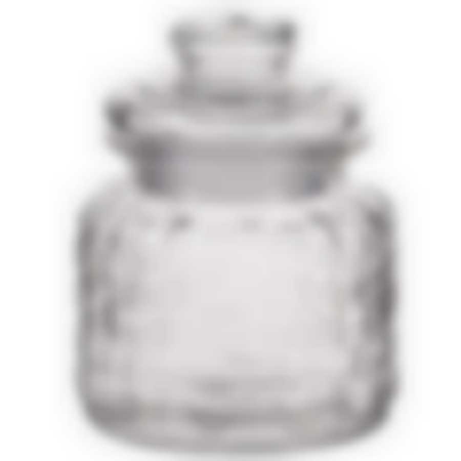 Банка стекло 600мл с крышкой LR