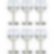 Набор фужеров из 6 шт Черное море деми серебро 280 мл