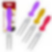 Вилка с 2-мя зубцами. 3цв.