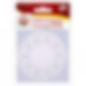 Салфетка бумажная "Ажур". Набор 50шт. Диаметр 10см.