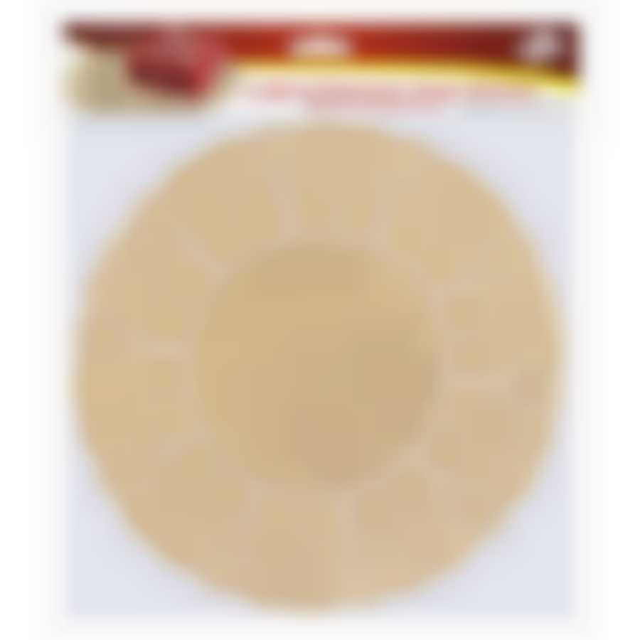 Салфетка бумажная "Ажур-ЗОЛОТО". Набор 10шт. Диаметр 26см.