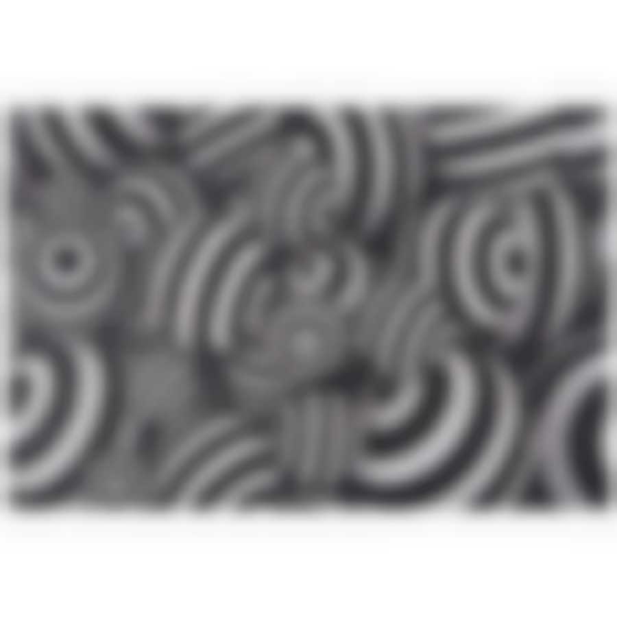 Коврик придверный "Черно-белый". Размер 60х40см