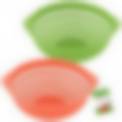 Миска-дуршлаг с ручками "Фрутти" 25*23*9см 2цв