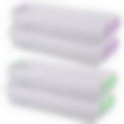 Контейнер с крышкой для хранения. Набор 2 шт. 20х8х3,5см 2цв