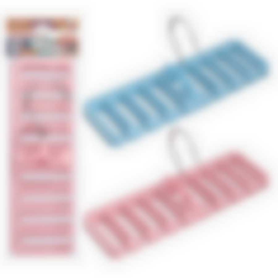 Вешалка для галстуков и ремней. Размер 22,5х7,5х11 см. 2цв