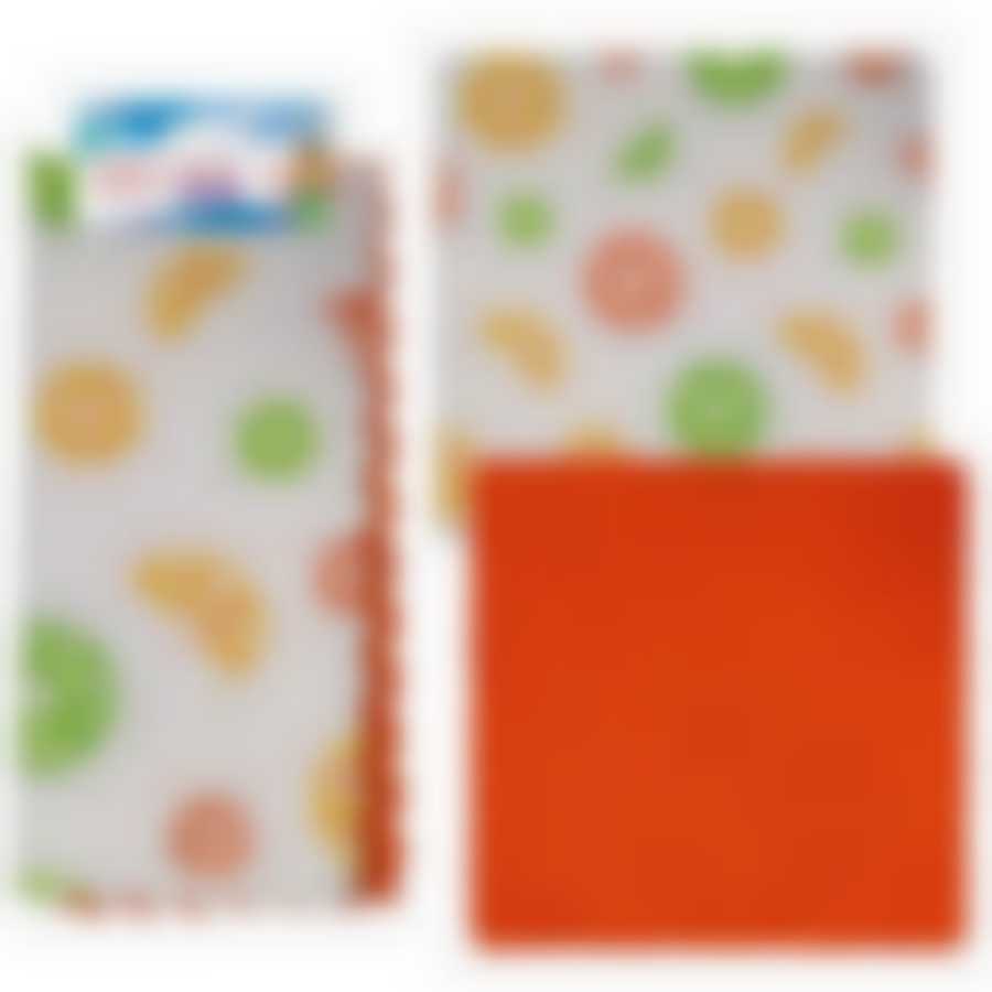 Салфетка "Цитрус". Размер 30х30см. Набор 2шт.