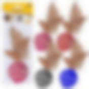 Игрушка для животных "Перышки". Диаметр 4 см. 4цв NEW