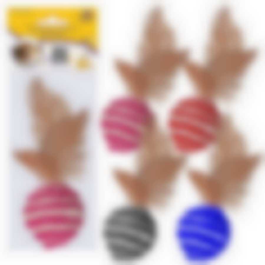 Игрушка для животных "Перышки". Диаметр 4 см. 4цв NEW