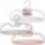 Вешалка-плечики для одежды универсальная. Размер 42-44. 3цв