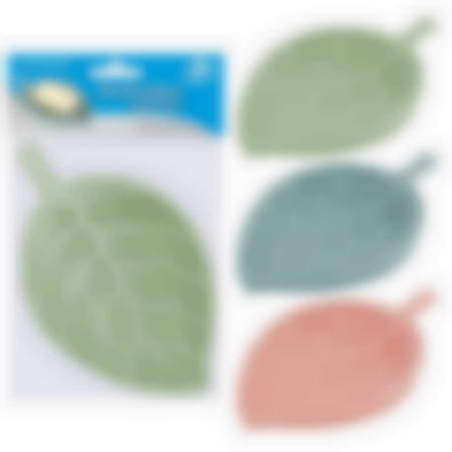 Мыльница "Листок" 3цв