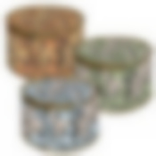 Чехол для головных уборов "Исчезающая красота". Диаметр 34см, высота 22см. 3цв NEW