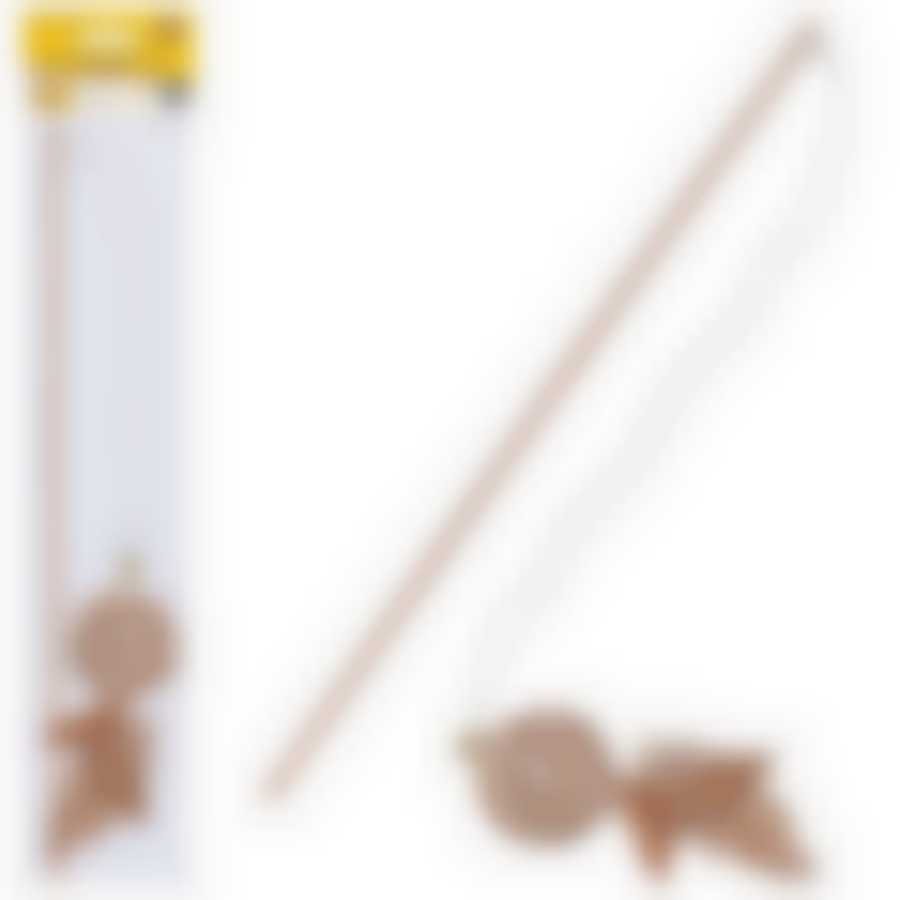 Игрушка-удочка для животных "Бубен". Общая длина 97 см. NEW