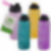 Бутылка для воды и других напитков "Баланс" со шнурком. Объем 500 мл. 4цв NEW