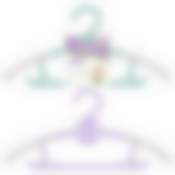 Вешалка раздвижная для детской одежды "Пингвин" 2цв.