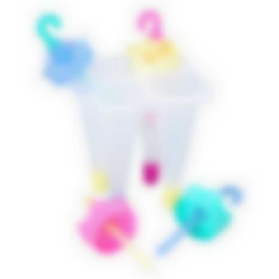 Формы для мороженого "Яркие зонтики". 4 ячейки.