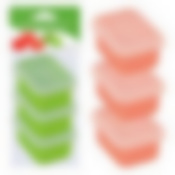 Контейнеры для хранения "Колор". Объем 70мл. Набор 3шт. 2цв