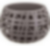 Кашпо ХАОС D290мм 4л с вставкой  французcкий серый