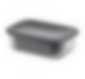 Набор ёмкостей для продуктов РЕСПЕКТ (0,4л+0,7л+1,2л)  Графитовый