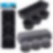 Органайзер для хранения в выдвижных ящиках "Фэлт". Набор 4шт. Размеры 27х9х5см, 8,5х5см