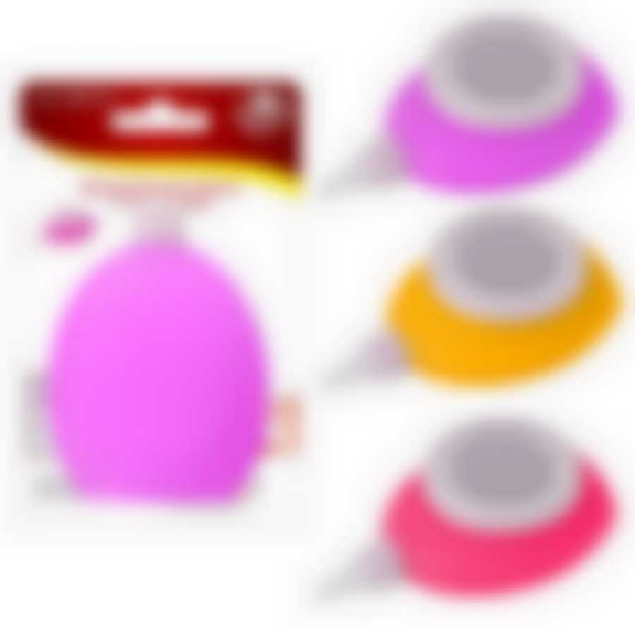 Декоратор для крема с 3 насадками 90мл 3цв