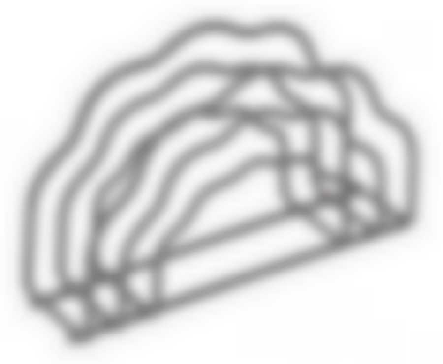 Салфетница 14х4х8,5 Linea TRINA