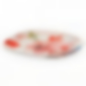 Тарелка плоская Розовые цветы 25*1.6 см