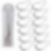 Набор колец для штор в ванную, 12шт. "Шик"