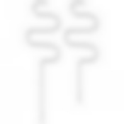 Опора для растений "Волна". Набор 2 шт. Размеры: 30х8,5см; 40,5х8,5см. NEW