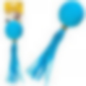 Насадка для игрушки-удочки для животных.Диаметр шарика 4 см, общая длина 17 см. NEW