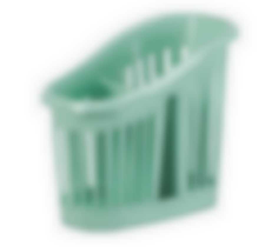 Сушилка для столовых приборов 2-х секционная  Фисташковый