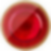 Тарелка Glamour red 21см