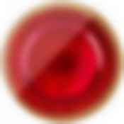 Тарелка Glamour red 28см