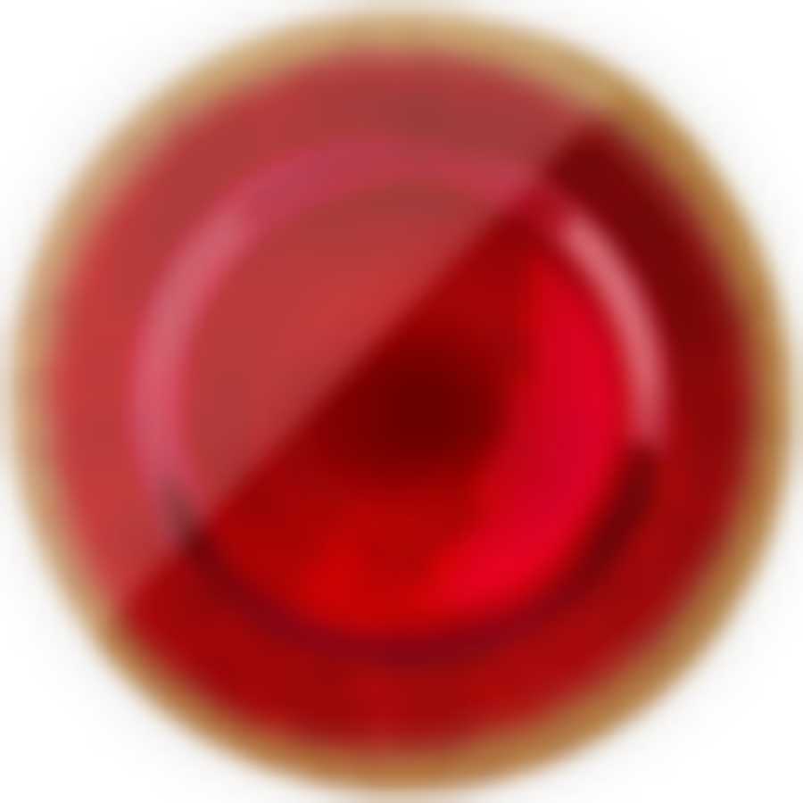 Тарелка Glamour red 28см